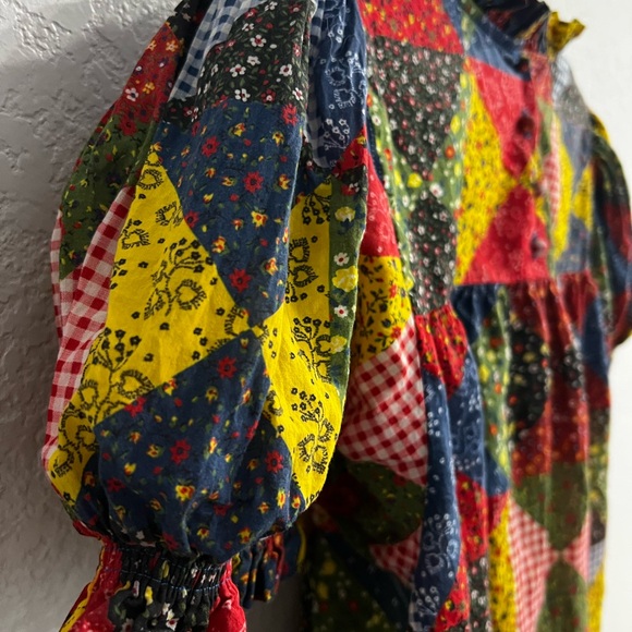 Doen Multicolor Patchwork Blouse - Picture 4 of 9